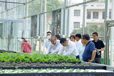 湖南美食流迎市領導調研岳麓區(qū)鄉(xiāng)村振興 科技賦能農業(yè)服務新篇章